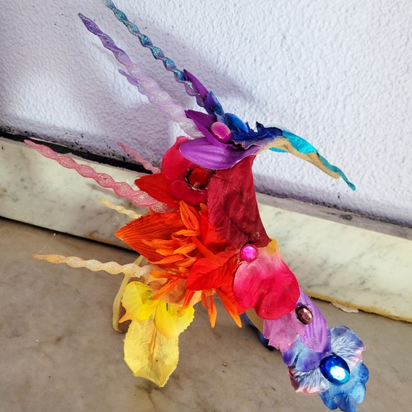 Rainbow Fairy Queen Crown for Halloween or New Years main image 5